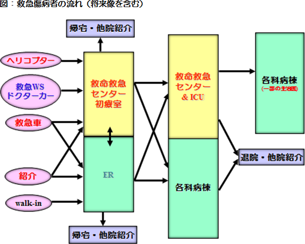 救急傷病者の流れ 救急傷病者の流れ